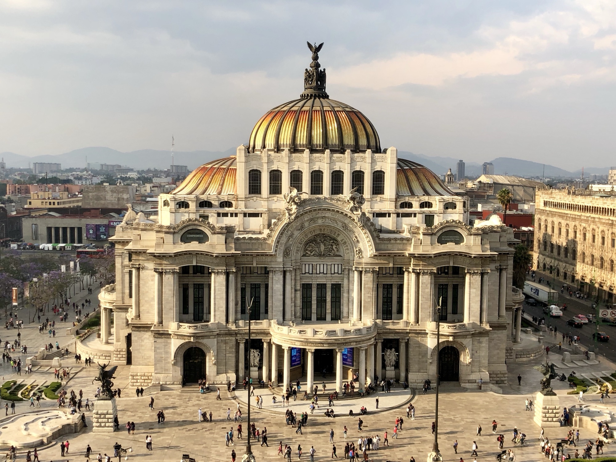 Palacio de Bellas Artes en la Ciudad de México